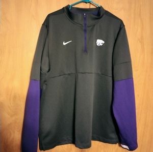 Men's Nike XL Dri Fit Sweatshirt Kansas Wildcats College